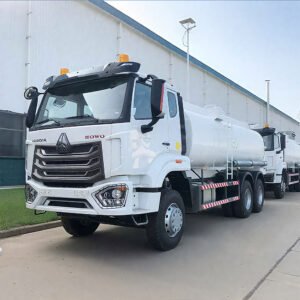 HOWO NX 6x4 300hp fuel tanker truck for diesel transport
