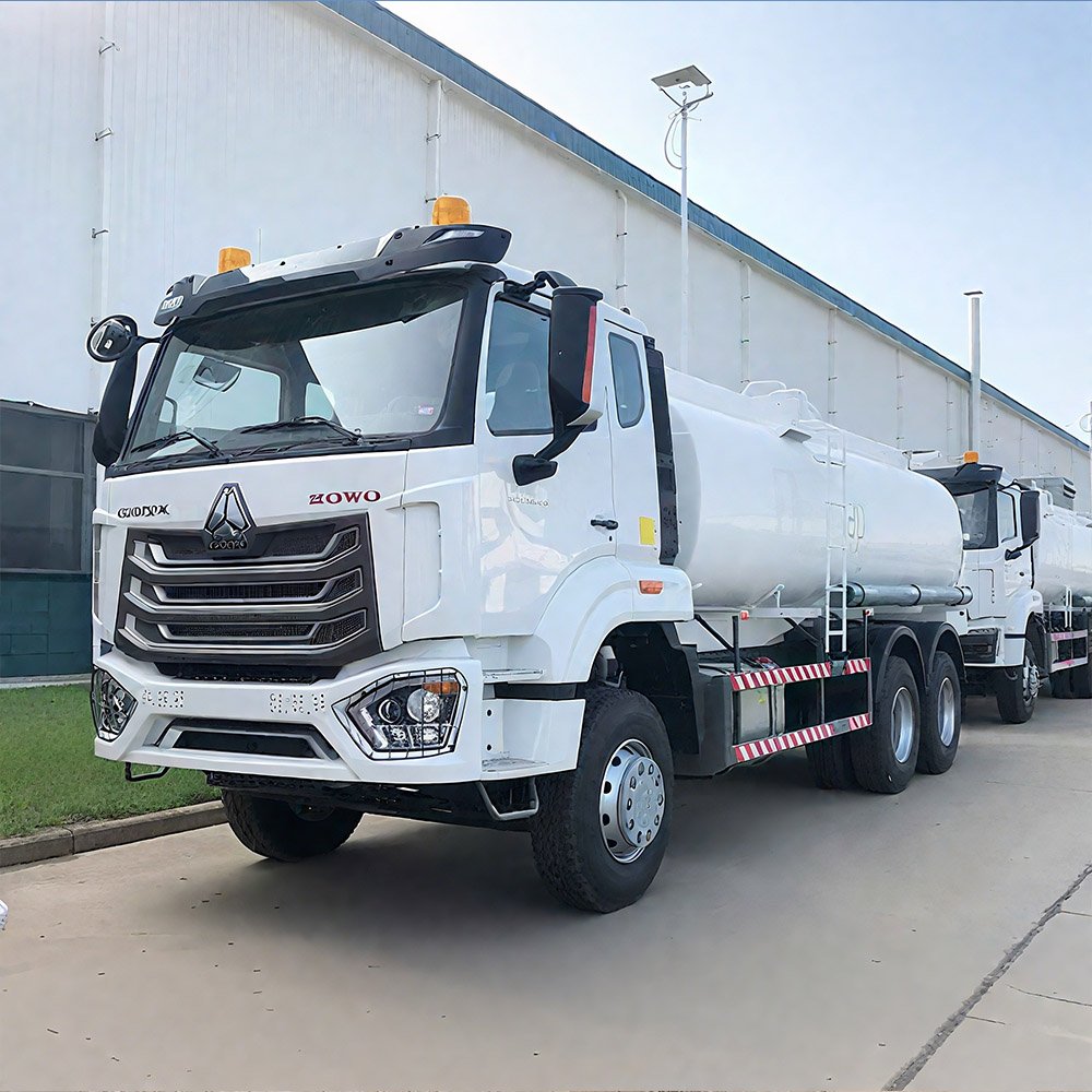 HOWO NX 6x4 300hp fuel tanker truck for diesel transport