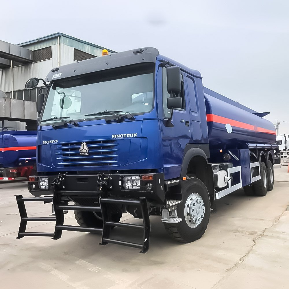 HOWO 371hp 6x4 fuel tank truck for diesel transport