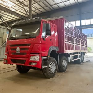 HOWO 380HP 8x4 Cargo Truck for logistics and construction hauling