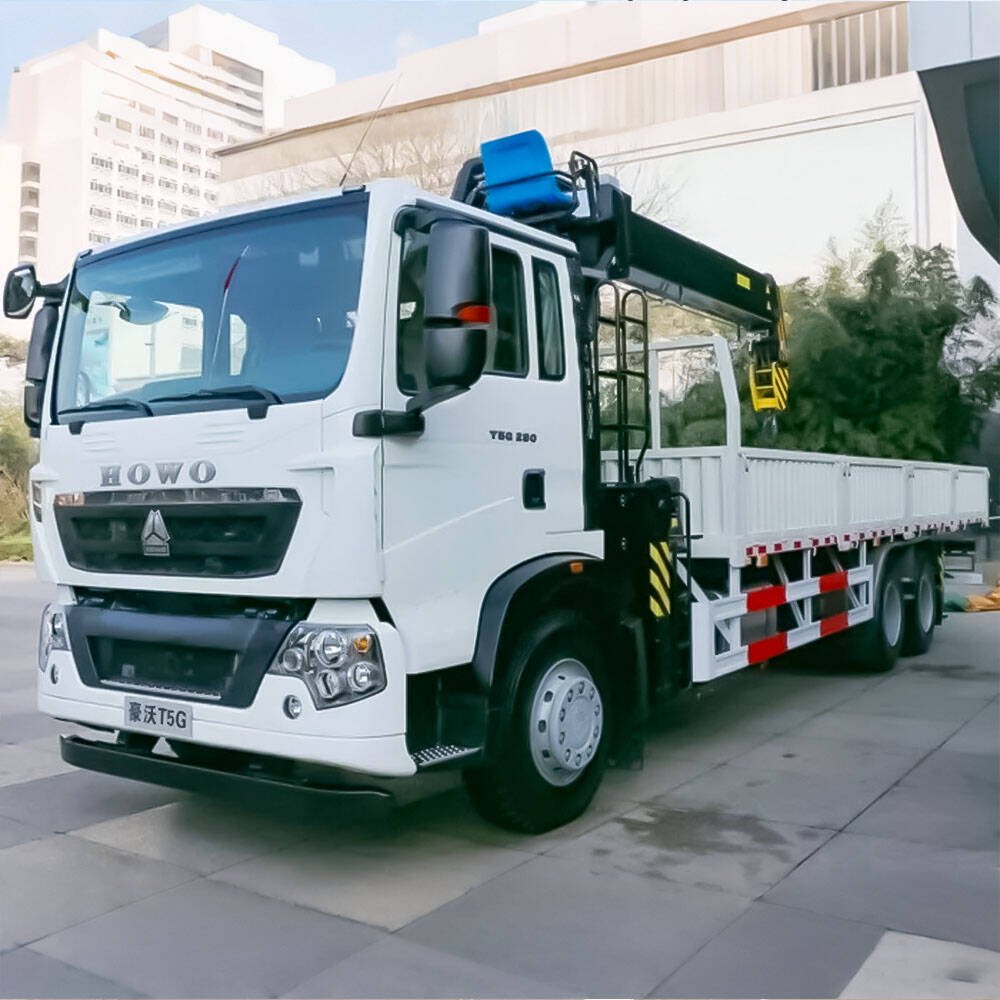HOWO T5G 280HP 6X4 truck mounted crane
