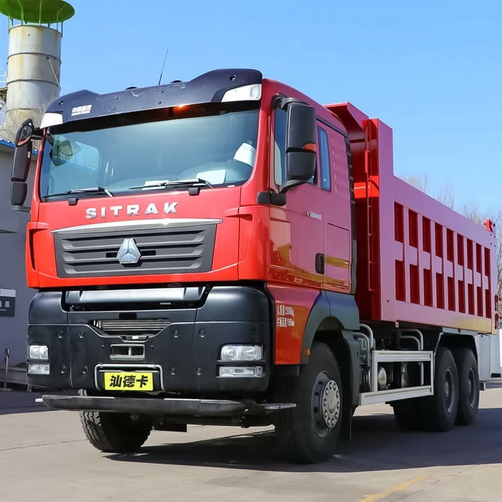 SINOTRUK SITRAK G7 480HP 6X4 Dump Truck with Euro V engine and heavy-duty tipper body