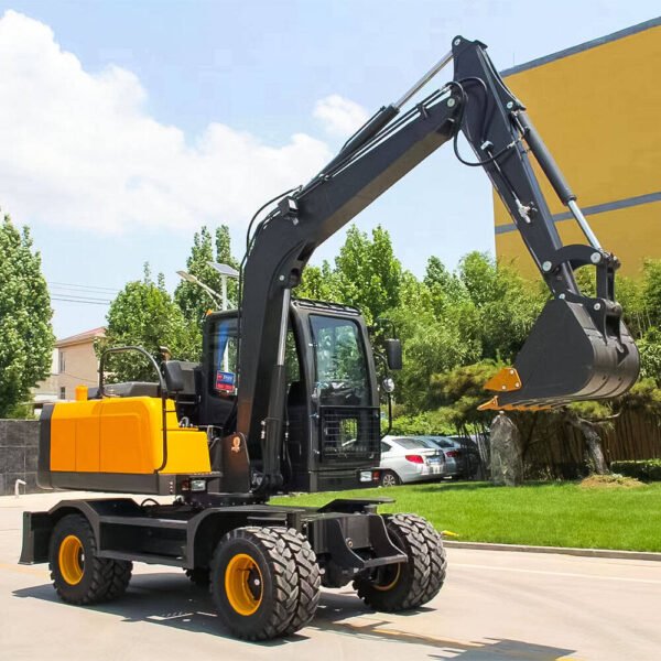ZW mini excavator YC4DK85 engine front view