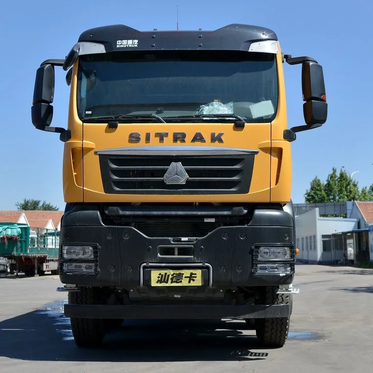 Front view of SINOTRUK SITRAK G7W 8X4 dump truck
