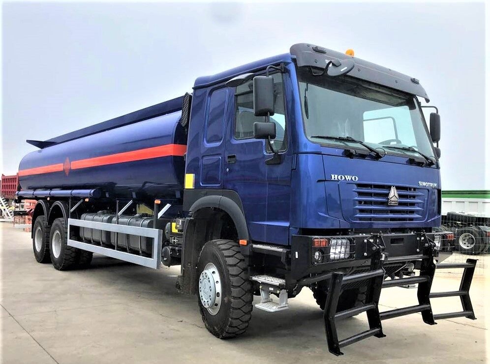 HOWO 371hp 6x4 fuel tank truck for diesel transport