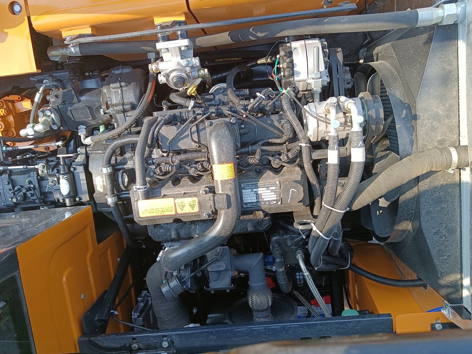 YC4DK85 engine of ZW mini excavator