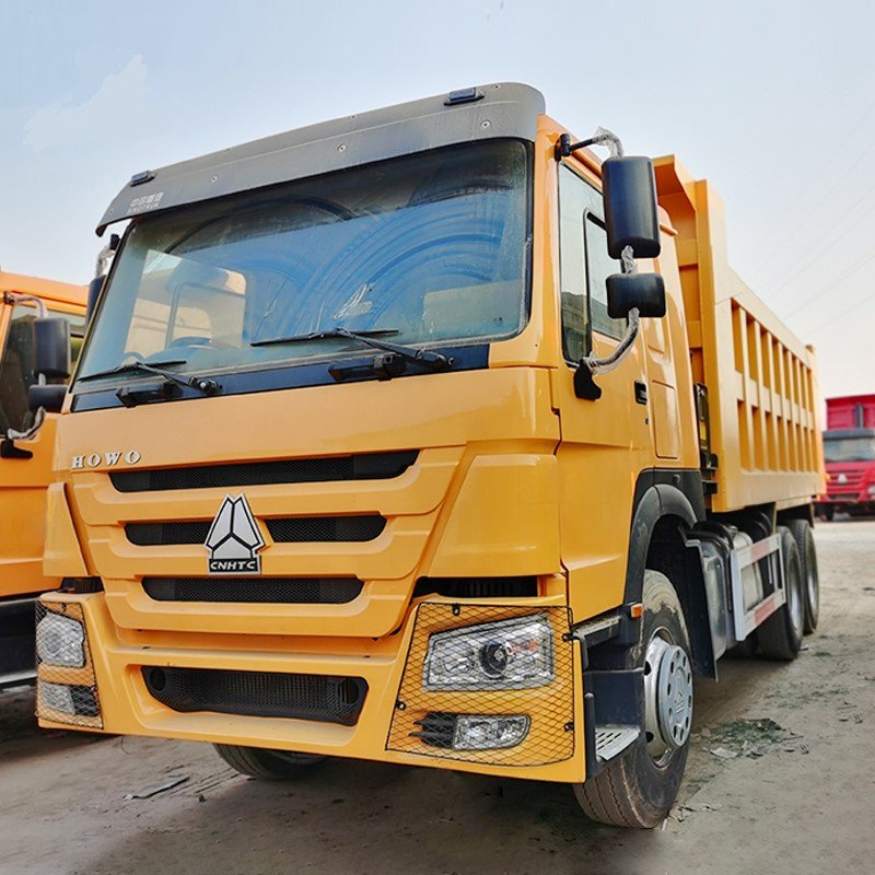 Used HOWO 371HP 6×4 10-wheel dump truck for heavy-duty hauling