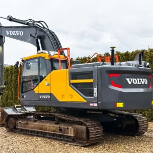 Volvo EC250 Excavator with heavy-duty arm and durable undercarriage