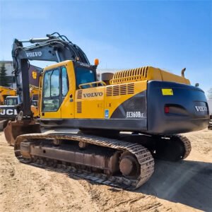 Used Volvo EC360 Excavator highlighting robust construction and high productivity