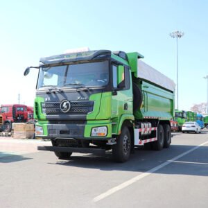 Brand new Shacman Delong X3000 400HP 6x4 dump truck with Weichai Euro VI engine, 5.8m hydraulic dump body, and heavy-duty chassis for construction and mining transport.