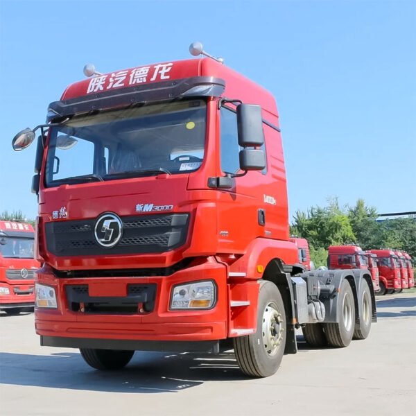 Shacman M3000 6×4 400HP tractor truck main image, showcasing durable design and strong performance.