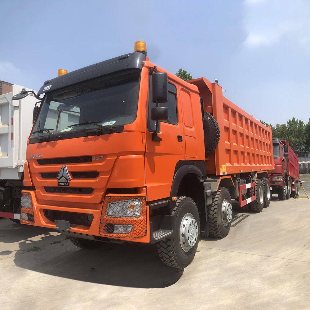 HOWO 400HP 8×4 Dump Truck front view