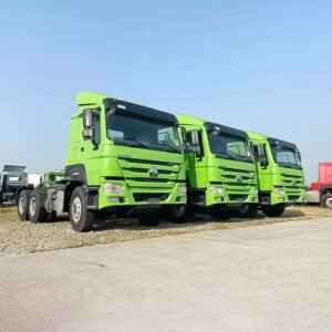 Sinotruk Howo 430HP 6×4 Tractor Truck front view heavy-duty prime mover