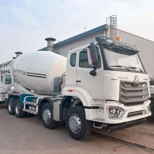 Howo NX 8x4 Concrete Mixer Truck for heavy-duty export projects