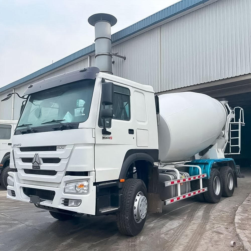 Howo 400HP 6x4 Concrete Mixer Truck for heavy-duty construction and global export