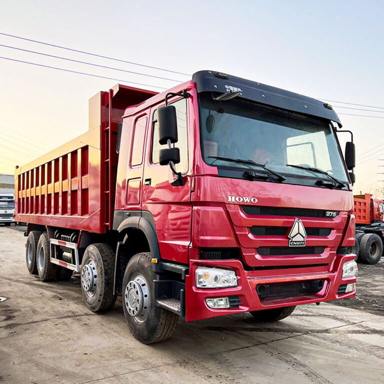 Howo A7 8×4 375HP dump truck for heavy-duty transportation