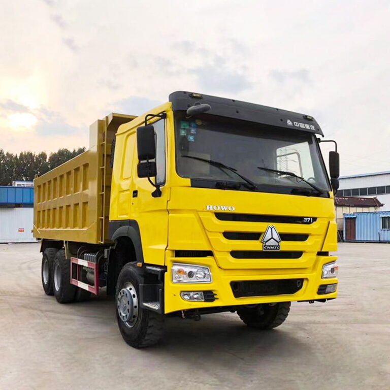 Howo A7 6×4 371HP dump truck for construction and transport