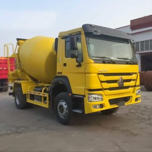 Howo 4x2 Concrete Mixer Truck for export by ZW Group