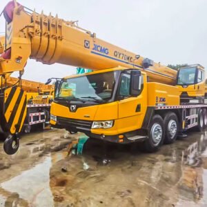 Used XCMG QY70KC 70-ton all-terrain truck crane for construction and industrial lifting