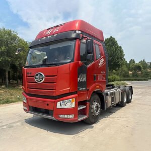 Used FAW J6P 460HP 6x4 tractor truck with Xichai engine and Fast Gear transmission, ready for sale by ZW Vehicle Group