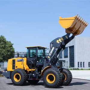XCMG XC956 18t Wheel Loader front view with heavy-duty bucket