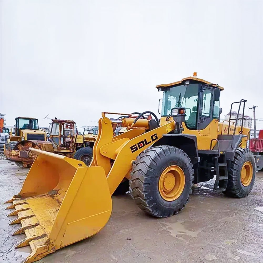 SDLG L956F Wheel Loader full view, heavy-duty construction machinery for material handling and roadwork