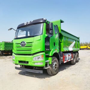 Used FAW J6P 390HP 6×4 Dump Truck for construction and mining