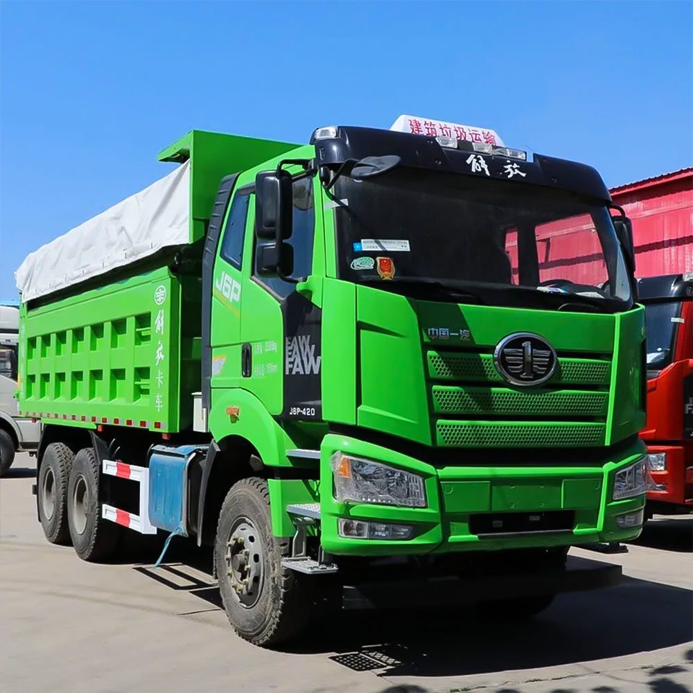 FAW J6P 6x4 420HP Dump Truck, heavy-duty tipper