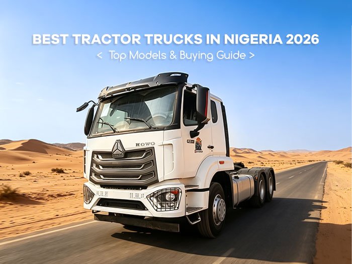 Tractor truck in Africa market showing 2026 price guide from China, HOWO tractor truck for sale