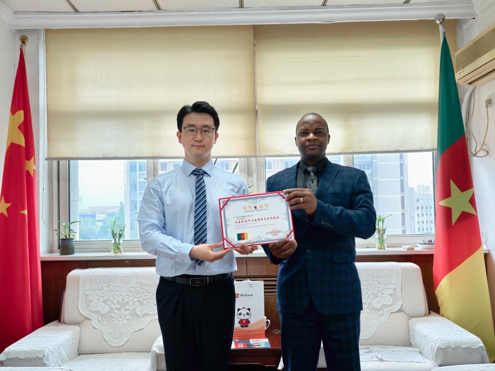 ZW Group endorsed as a recommended Commercial Vehicle Manufacturer China by the Embassy of Cameroon.