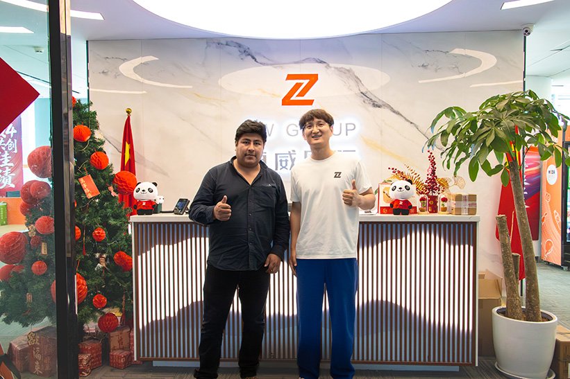 Peru client visiting ZW Group, a top Commercial Vehicle Manufacturer China, to procure ZW Heavy Excavators.
