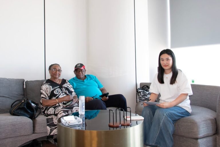 Nigerian clients visiting ZW Group office to discuss Sinotruk dump truck Nigeria order